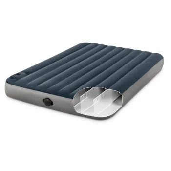 Intex dušek na naduvavanje Queen Dura_Beam dušek na naduvavanje sa ugrađenom nožnom pumpom 152x203x25cm 64783-3 Intex dušek na naduvavanje Queen Dura_Beam dušek na naduvavanje sa ugrađenom nožnom pumpom 152x203x25cm 64783-3